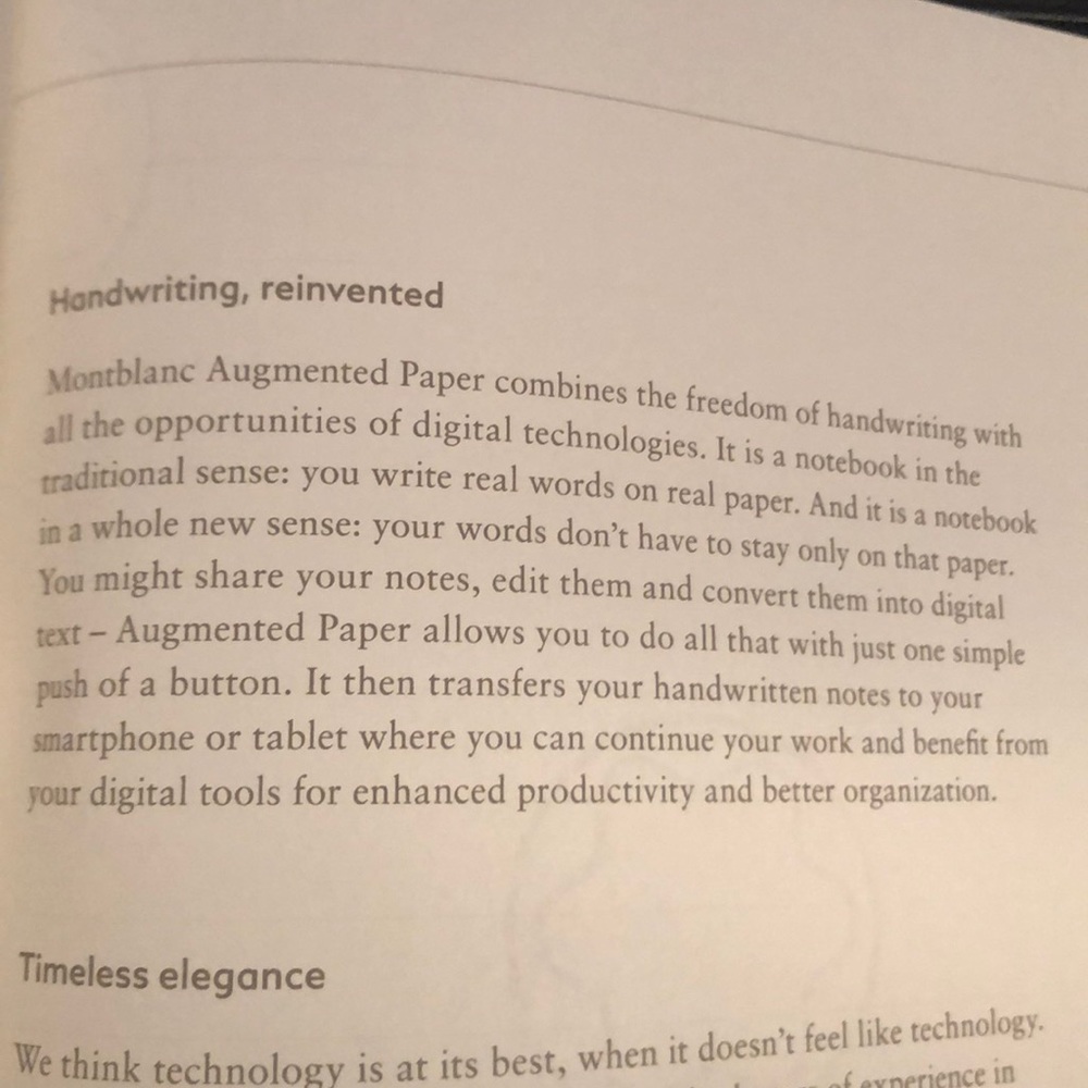 MONTBLANC Augmented Paper Set - Picture 5 of 13